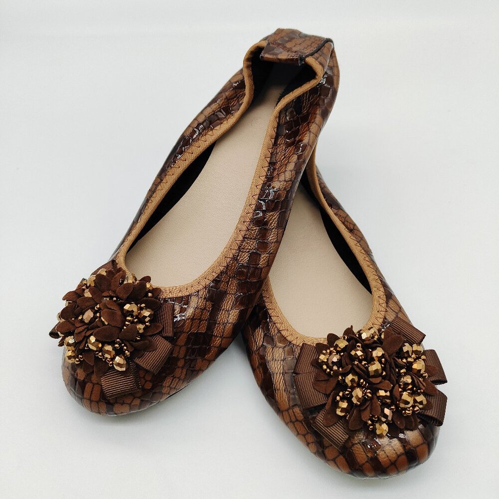 Ballerina brown shoe